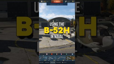 B-52 in War Thunder Naval Battles is Broken