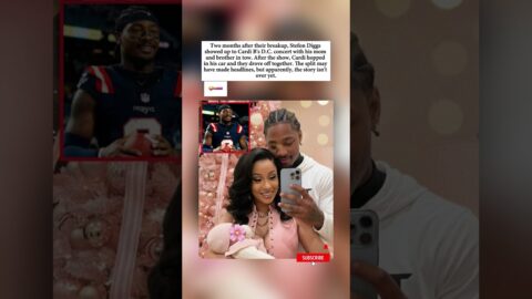 Stefon Diggs Shows Up to Support Ex Cardi B at D.C. Show