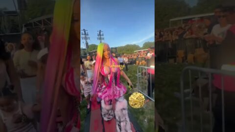 Cardi B and Daughter kulture at KATSEYE 2026 we OUTSIDE EXCLUSIVE