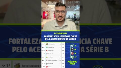 FORTALEZA TEM SEQUÊNCIA CHAVE PARA ACESSO NA SÉRIE B